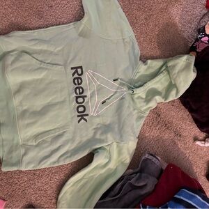 Reebok Light Green Sweatshirt